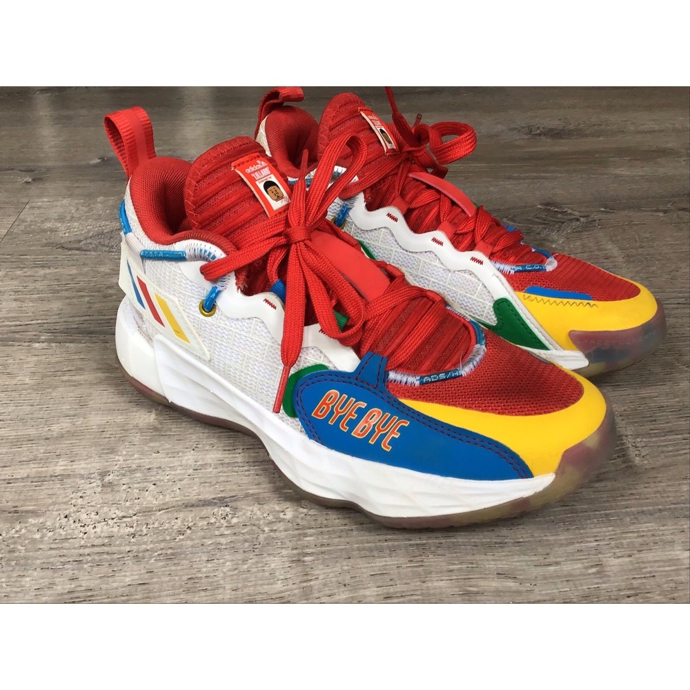 LEGO x Adidas Dame 7 EXTPLY Big Kid Size 3.5 Youth ' Bye Bye ' GS Shoes S42806